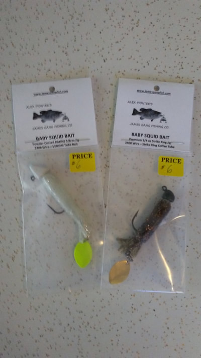 Baby Squid Bait Tips - WELCOME TO JAMES GANG FISHING CO.